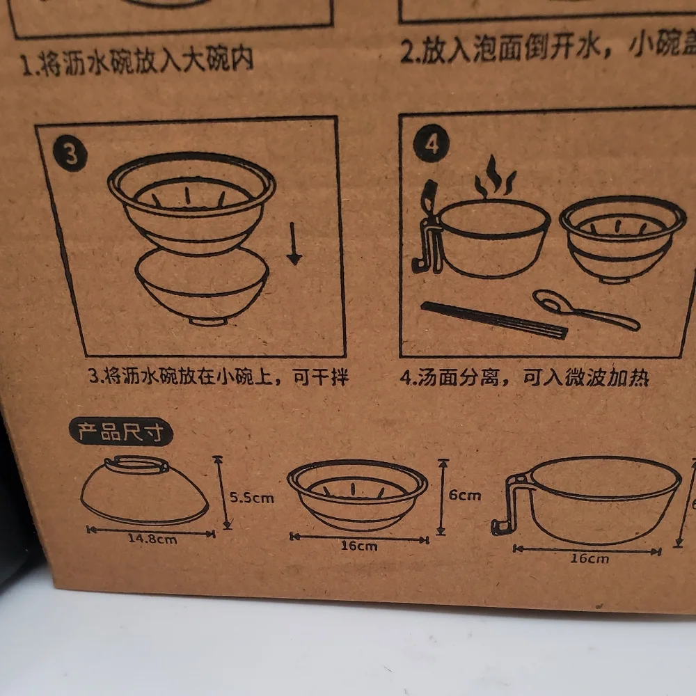 Ramen Cooking Set Everyone's Favorite Snack‎ College Dorm Office Home